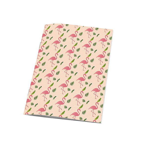 Staple Binding PP Cover Notebook 