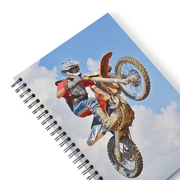Ruled Spiral Notebook